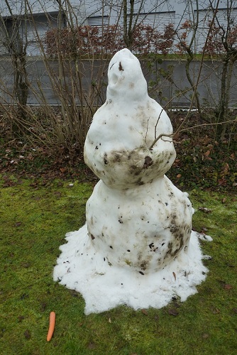 Melted Snowman