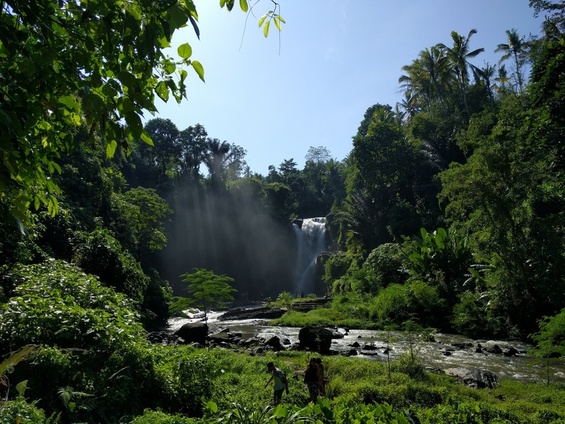 Tegenungan Waterfall and Goa Gajah